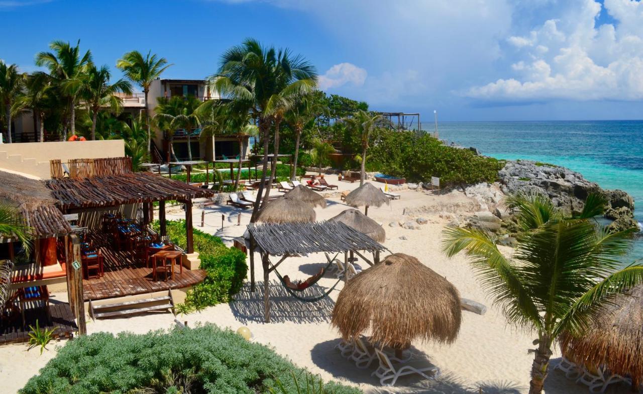 Hotel Piedra Escondida Tulum Exteriör bild