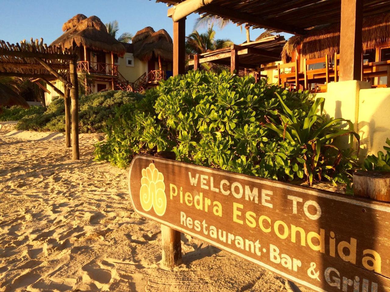 Hotel Piedra Escondida Tulum Exteriör bild