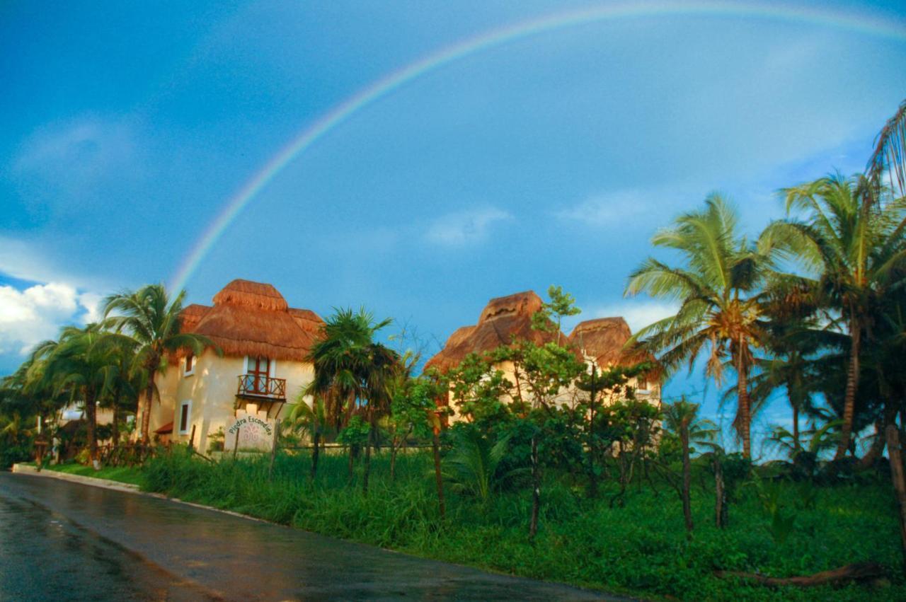 Hotel Piedra Escondida Tulum Exteriör bild