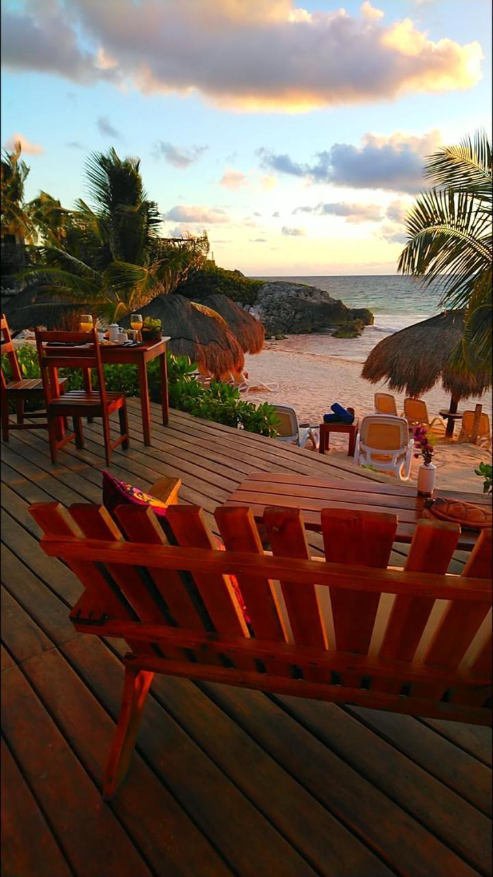 Hotel Piedra Escondida Tulum Exteriör bild
