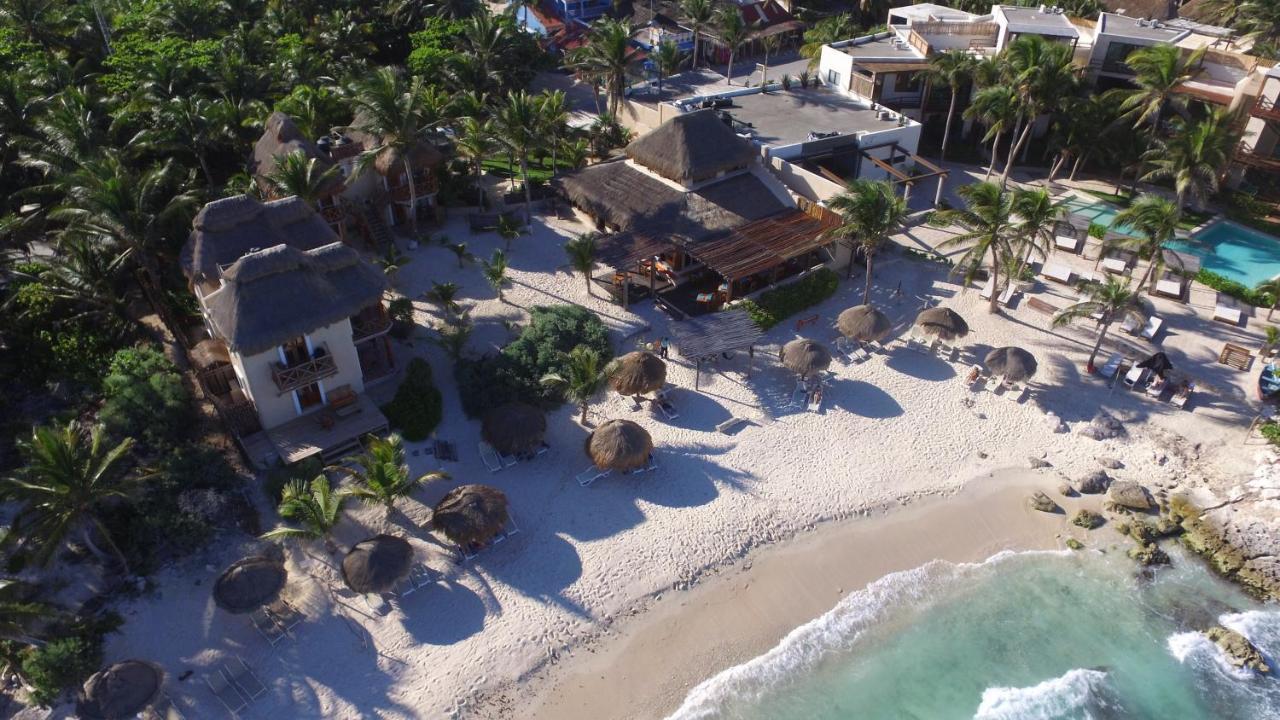 Hotel Piedra Escondida Tulum Exteriör bild