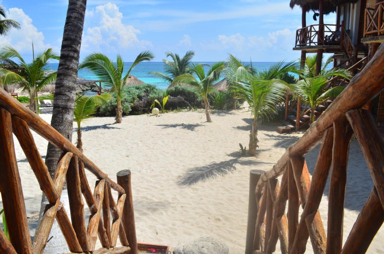 Hotel Piedra Escondida Tulum Exteriör bild